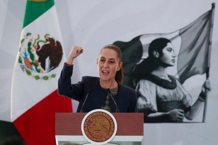 Mexico’s President Claudia Sheinbaum.