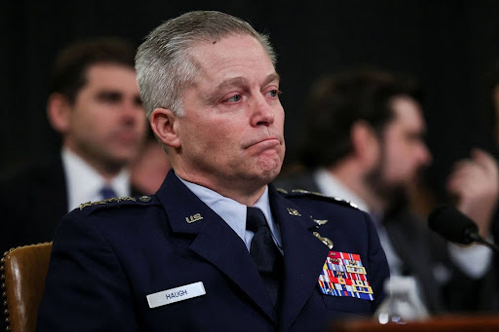 Former NSA head Timothy Haugh.
