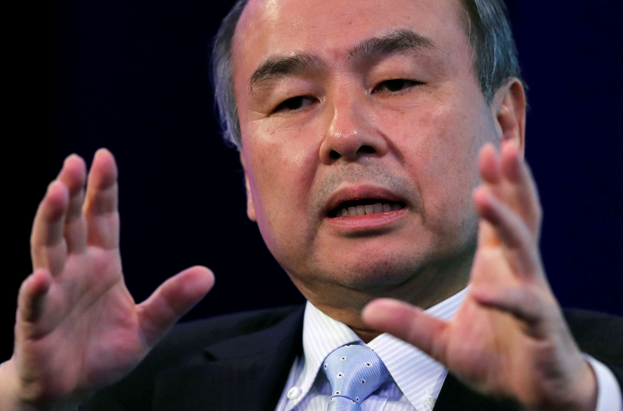 SoftBank CEO Masayoshi Son