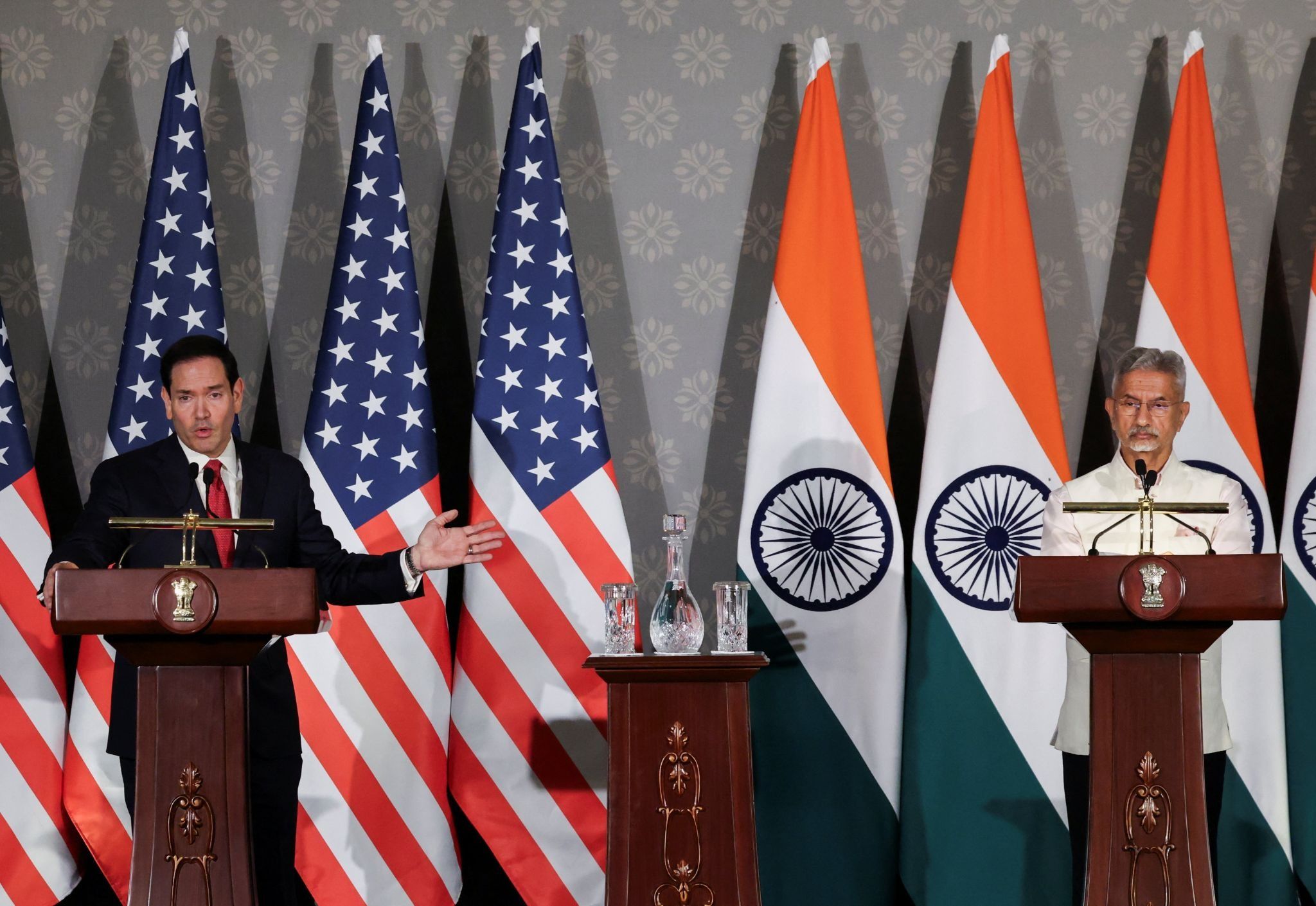 US Secretary of State Marco Rubio and foreign minister S Jaishankar