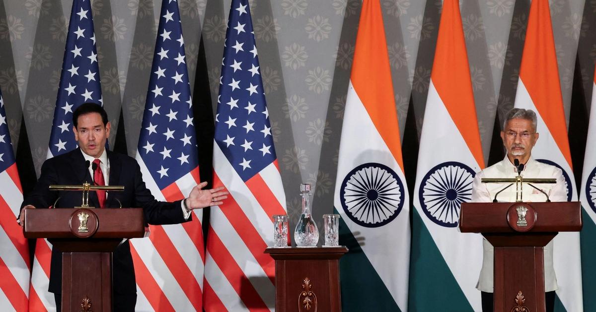 Rubio questioned in New Delhi on US green card policy