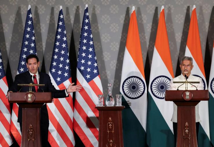 US Secretary of State Marco Rubio and foreign minister S Jaishankar