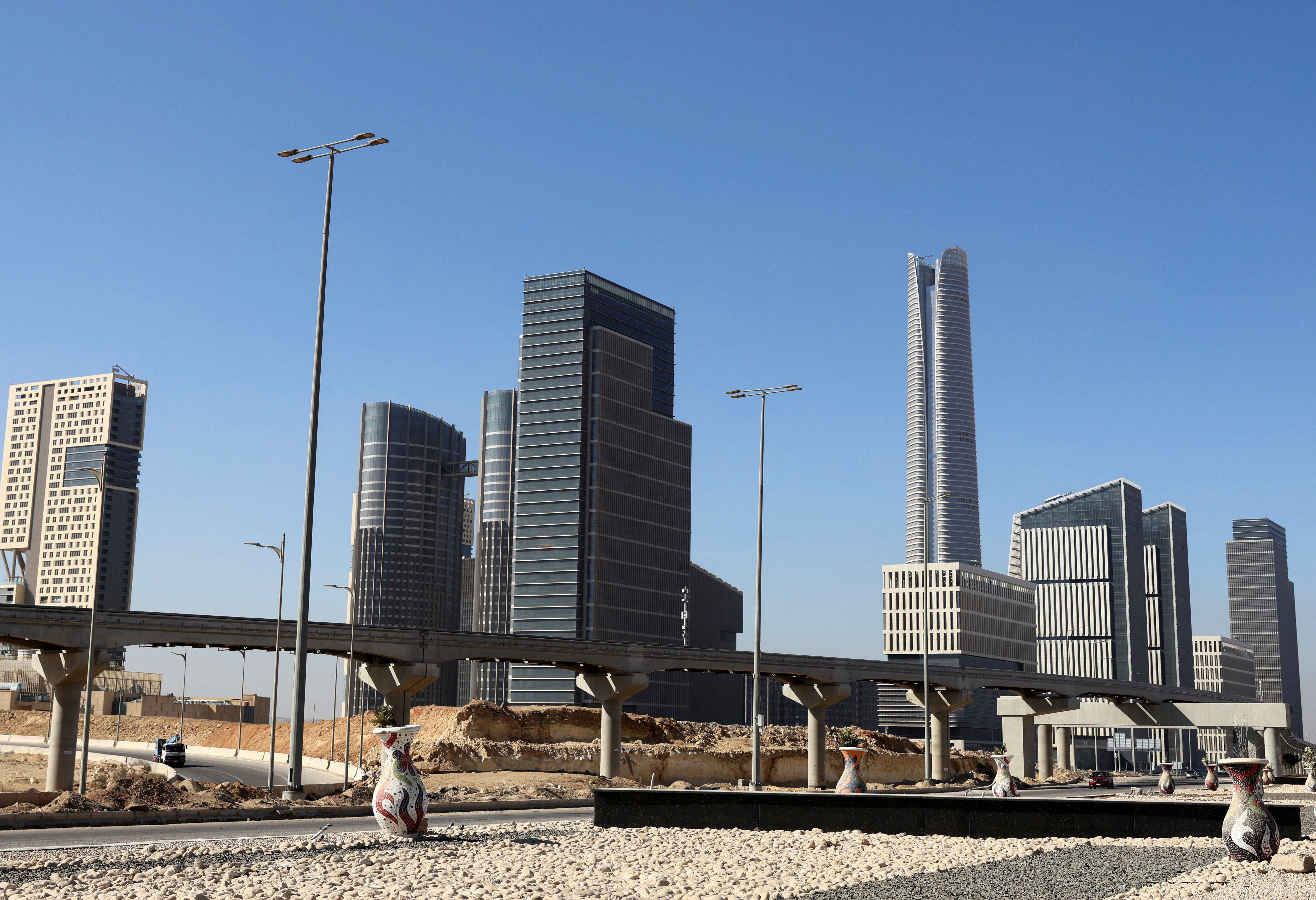 Cairo’s business district.