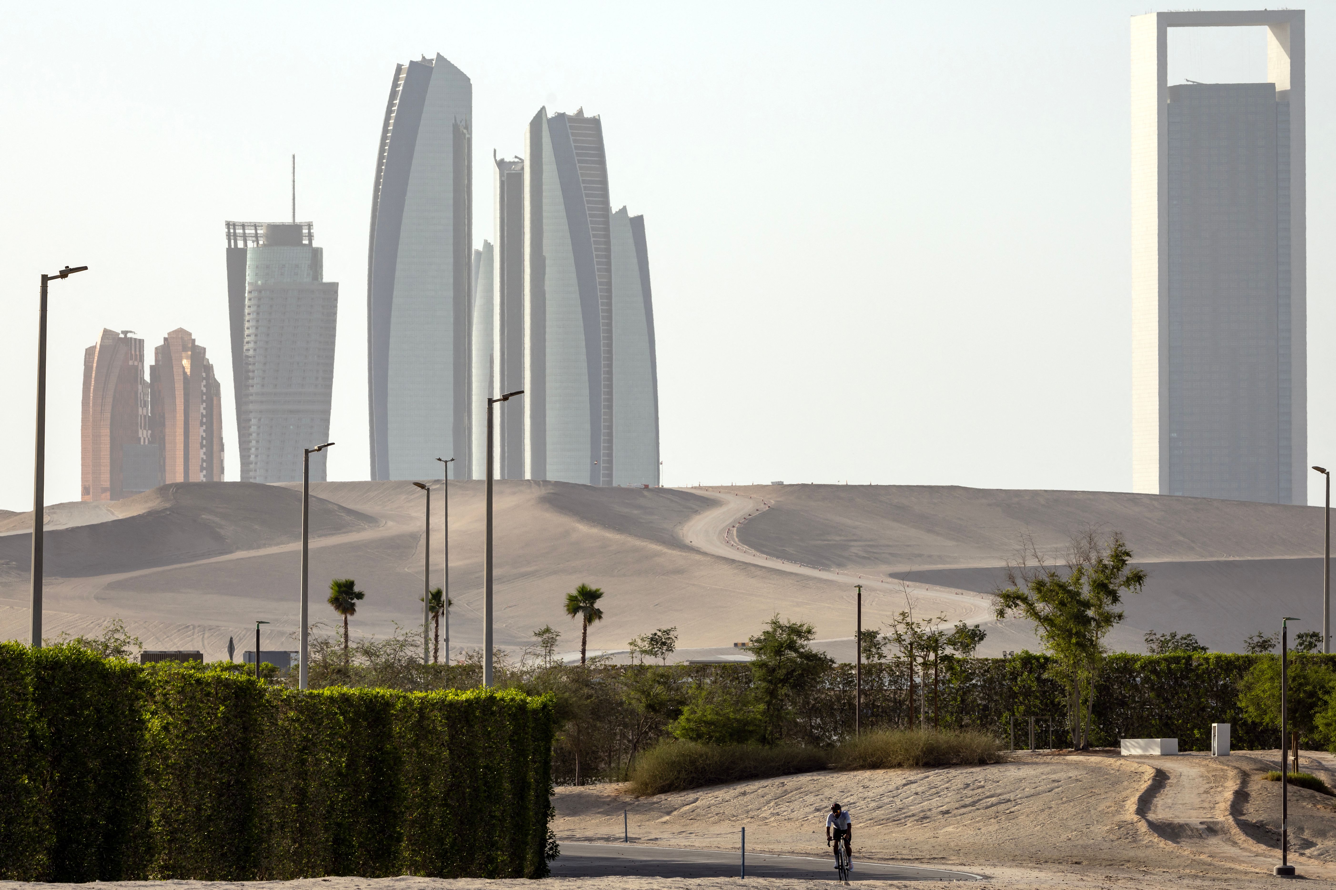 Abu Dhabi skyline