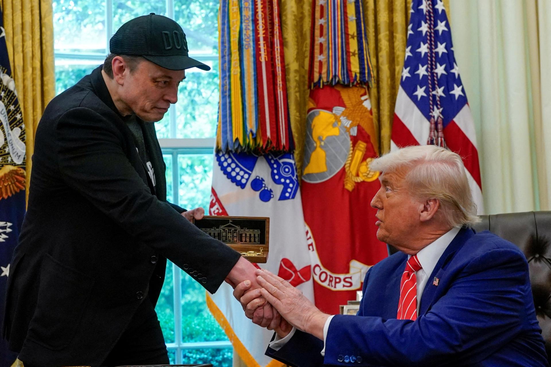 Musk and Trump