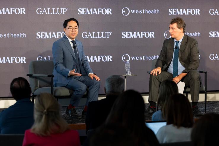 Sen. Andy Kim, D-N.J., speaks to Semafor’s Burgess Everett.