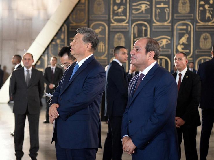 Xi and El Sisi