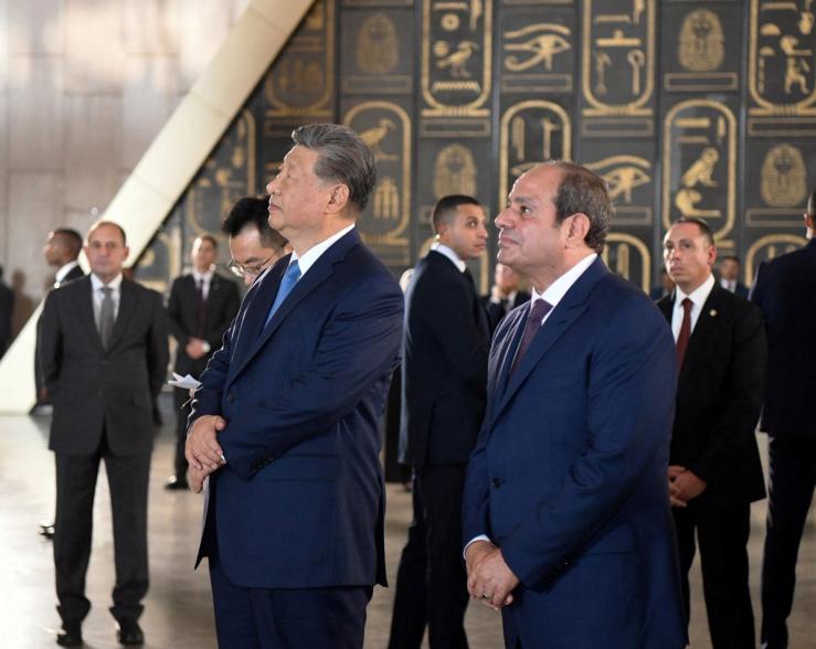 Xi and El Sisi