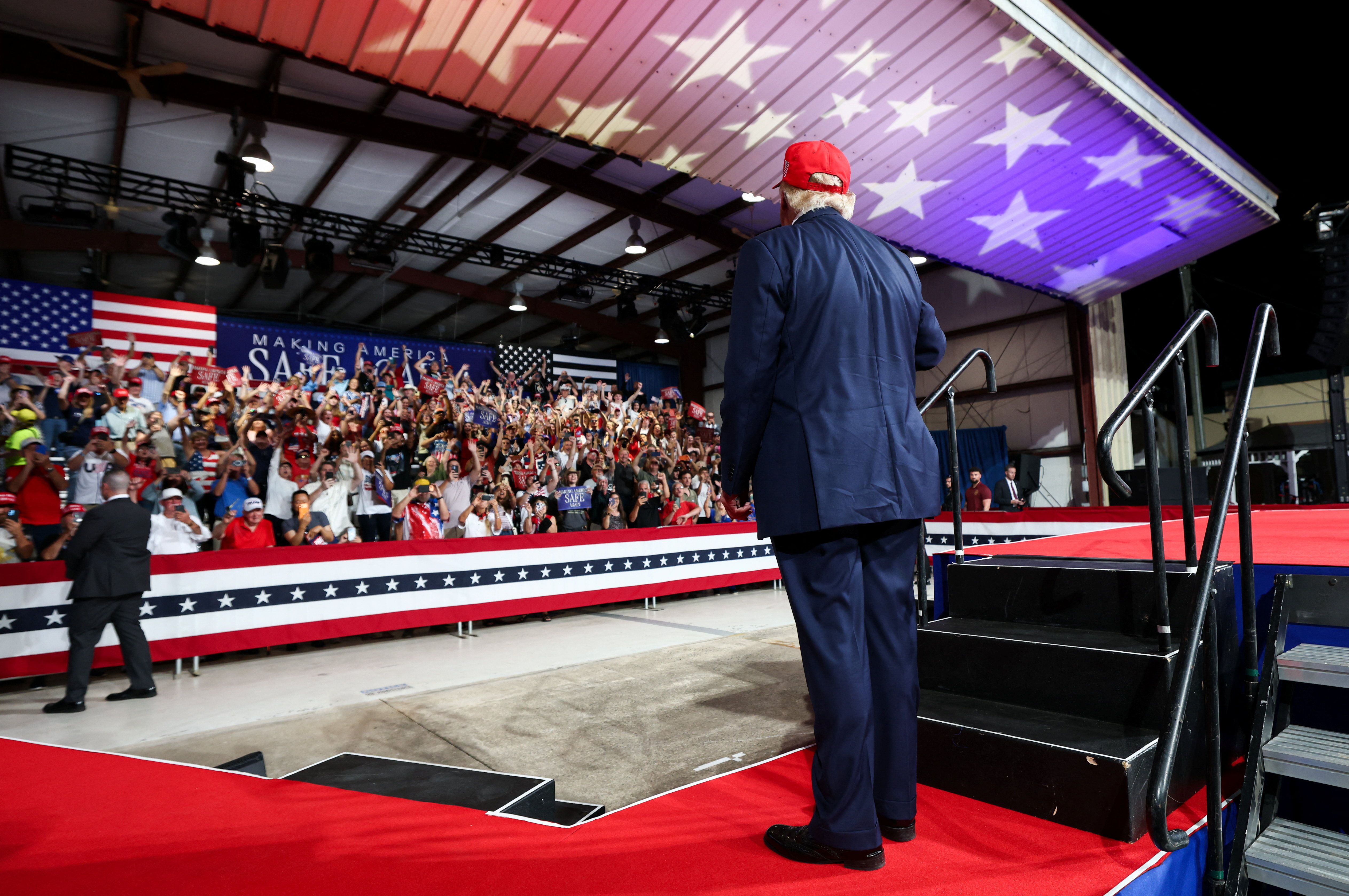 Inside Trump’s red-state travel swing - Semafor