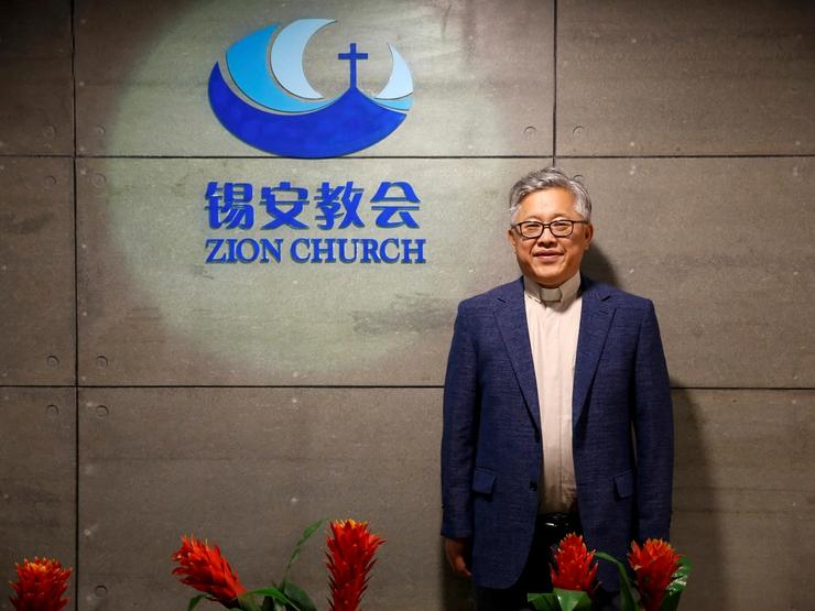 The head pastor of the Zion church in Beijing Jin Mingri