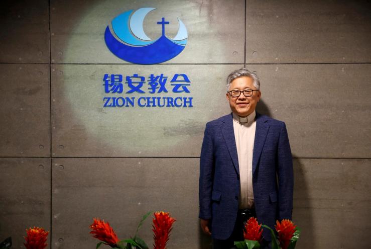 The head pastor of the Zion church in Beijing Jin Mingri