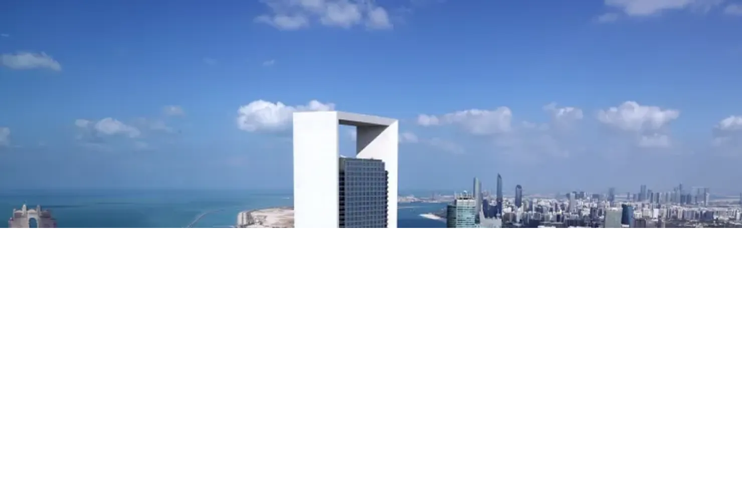 A view of Abu Dhabi.