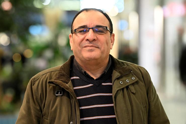 Journalist Bulent Kenes poses for a photo in Stockholm, Sweden December 19, 2022.