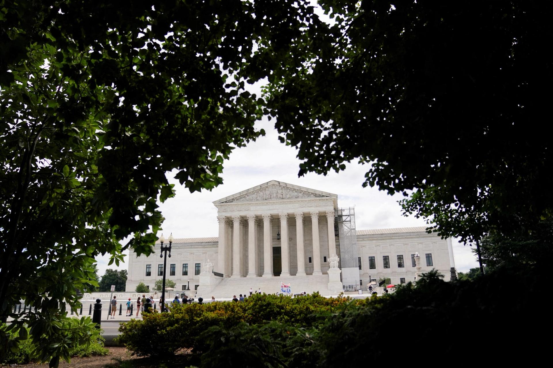 The US Supreme Court is seen in Washington, US, June 27, 2024.