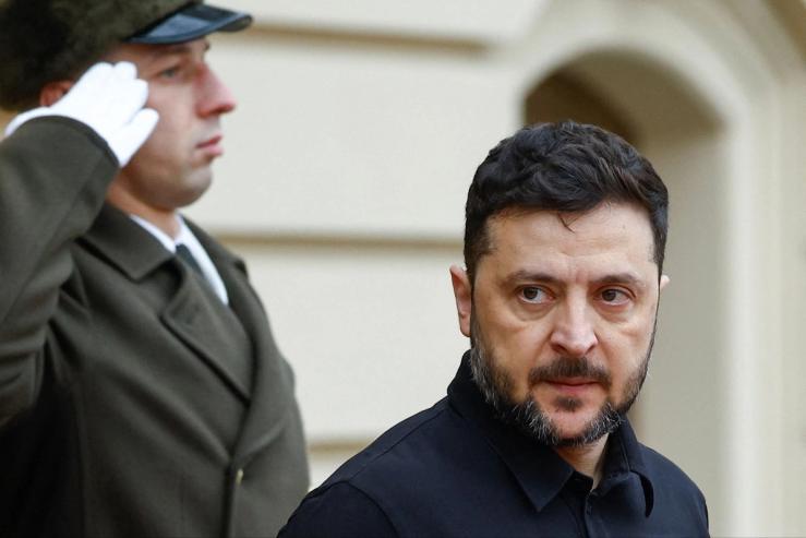 Zelenskyy in Ukraine.