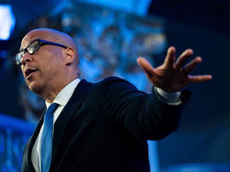 Sen. Cory Booker, D-N.J., attends the Center for American Progress Ideas Conference