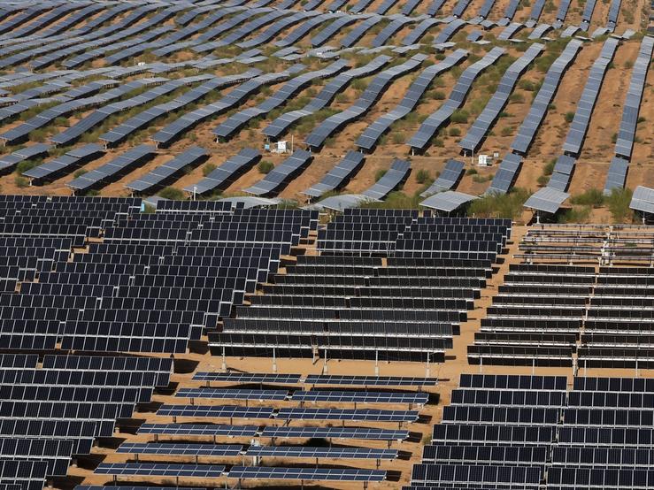 Solar panels in China