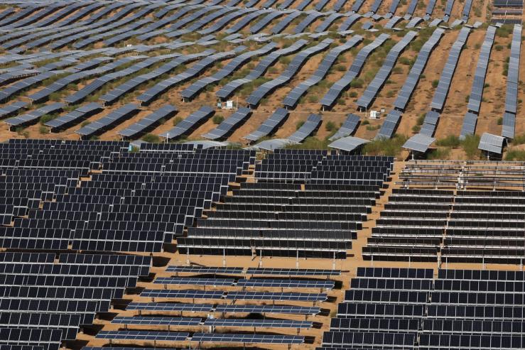 Solar panels in China