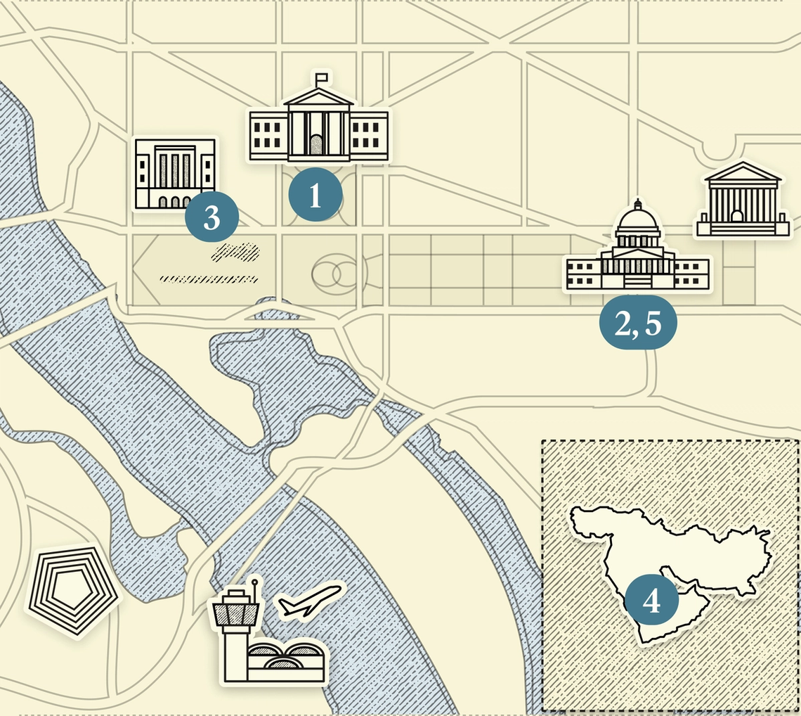 Map of Washington, DC