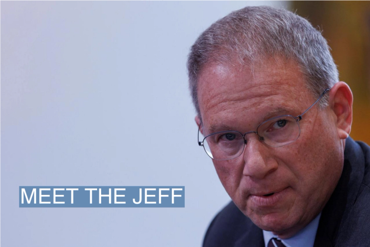 Jeffrey Goldberg, Editor-in-Chief of The Atlantic magazine attends the 2022 Milken Institute Global Conference.