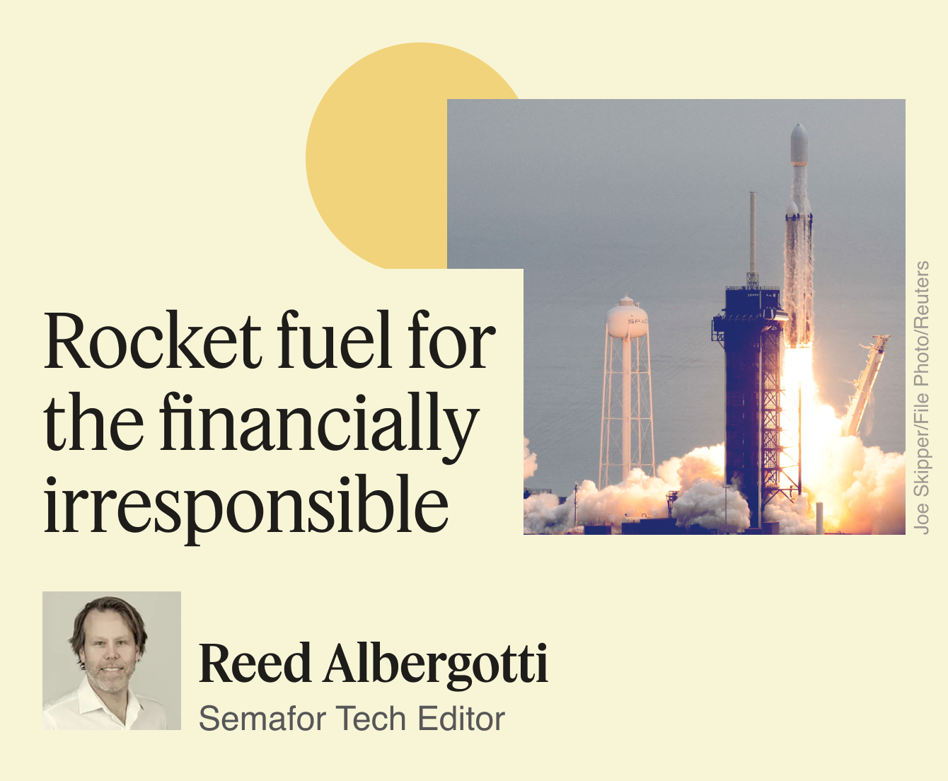 Rocket fuel for the financially irresponsible.