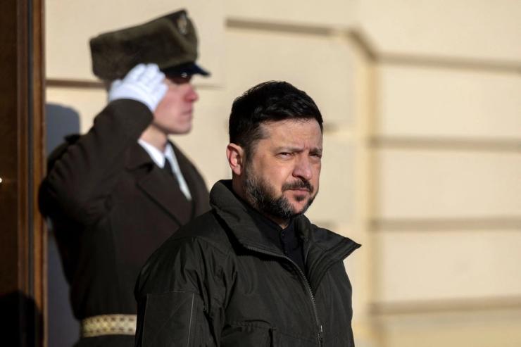 Ukrainian leader Volodymy Zelenskyy.