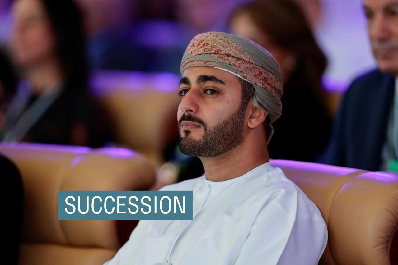 Crown Prince of Oman, Sayyid Theyazin bin Haitham Al Said.