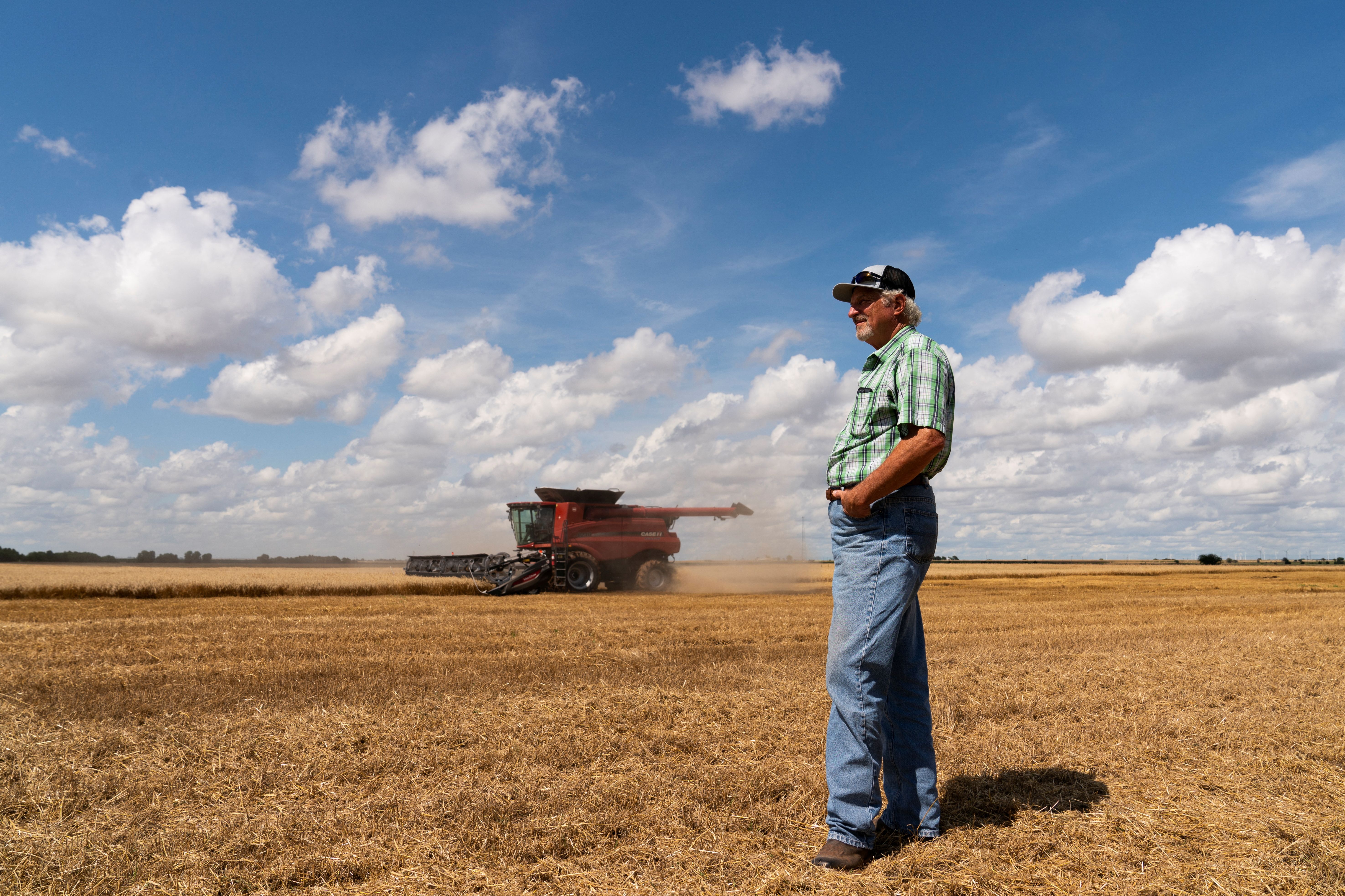 Farmer in Oklahoma