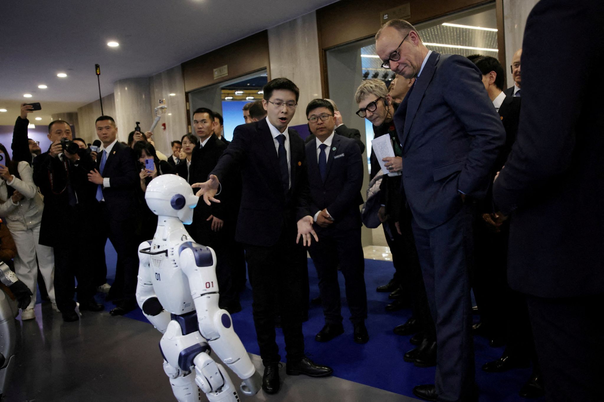 German Chancellor Friedrich Merz visits China in February.
