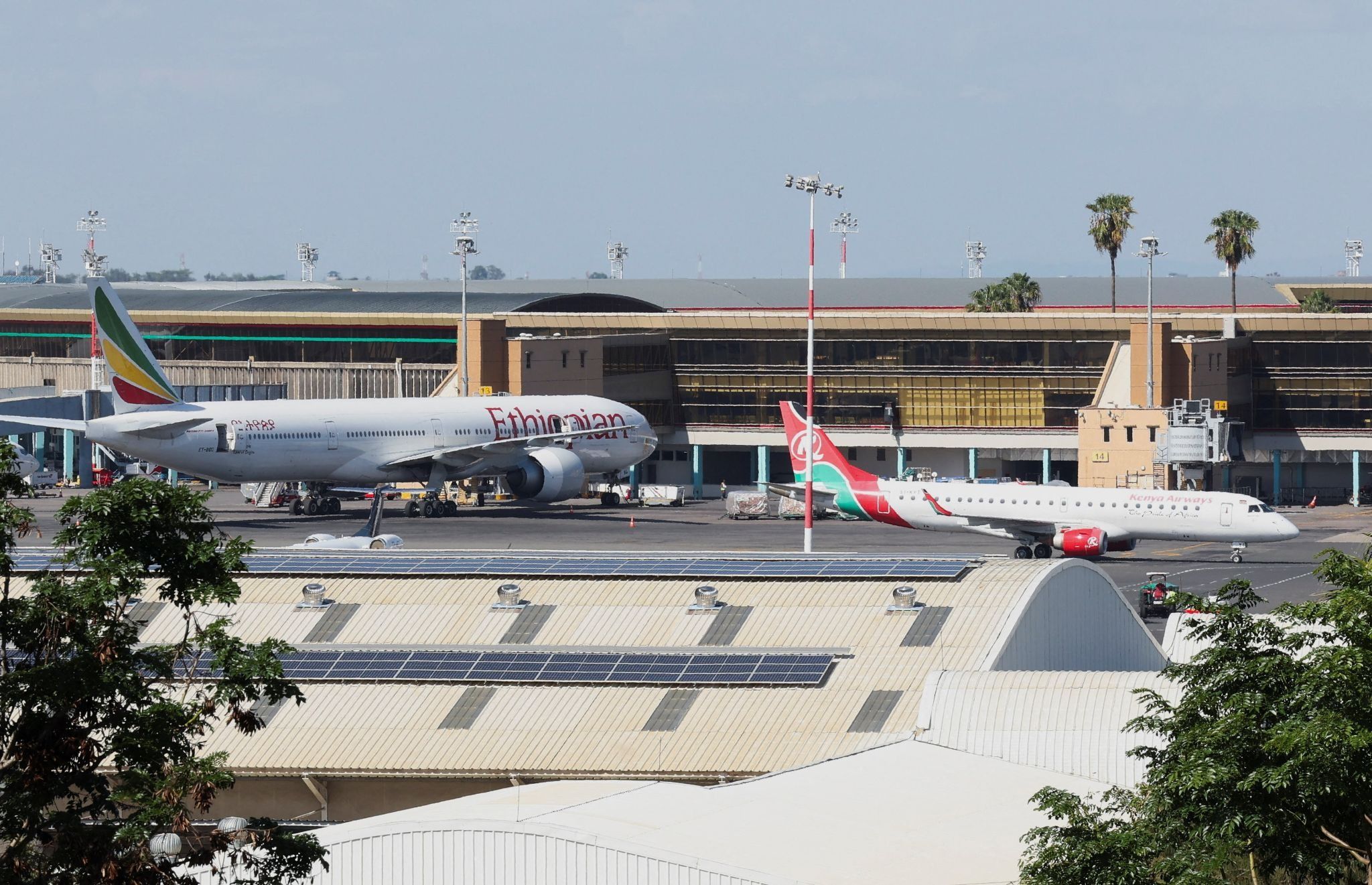 Jomo Kenyatta International Airport.