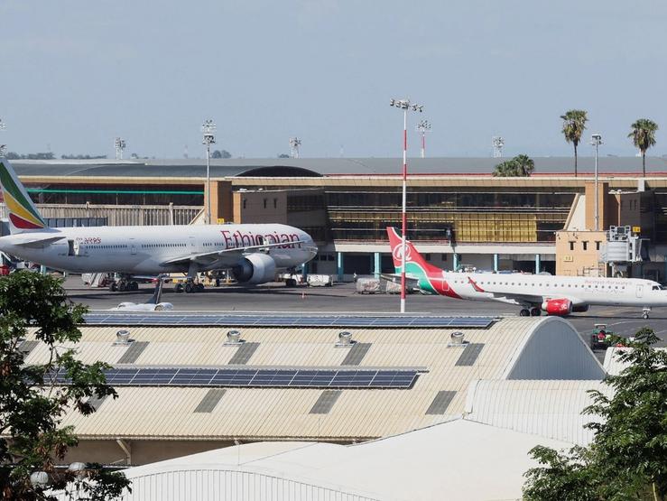 Jomo Kenyatta International Airport.