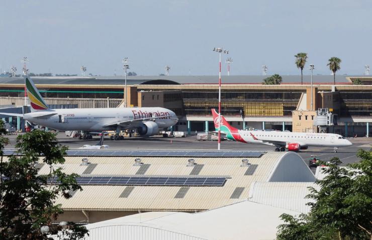 Jomo Kenyatta International Airport.