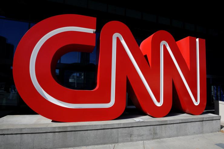 CNN logo signage