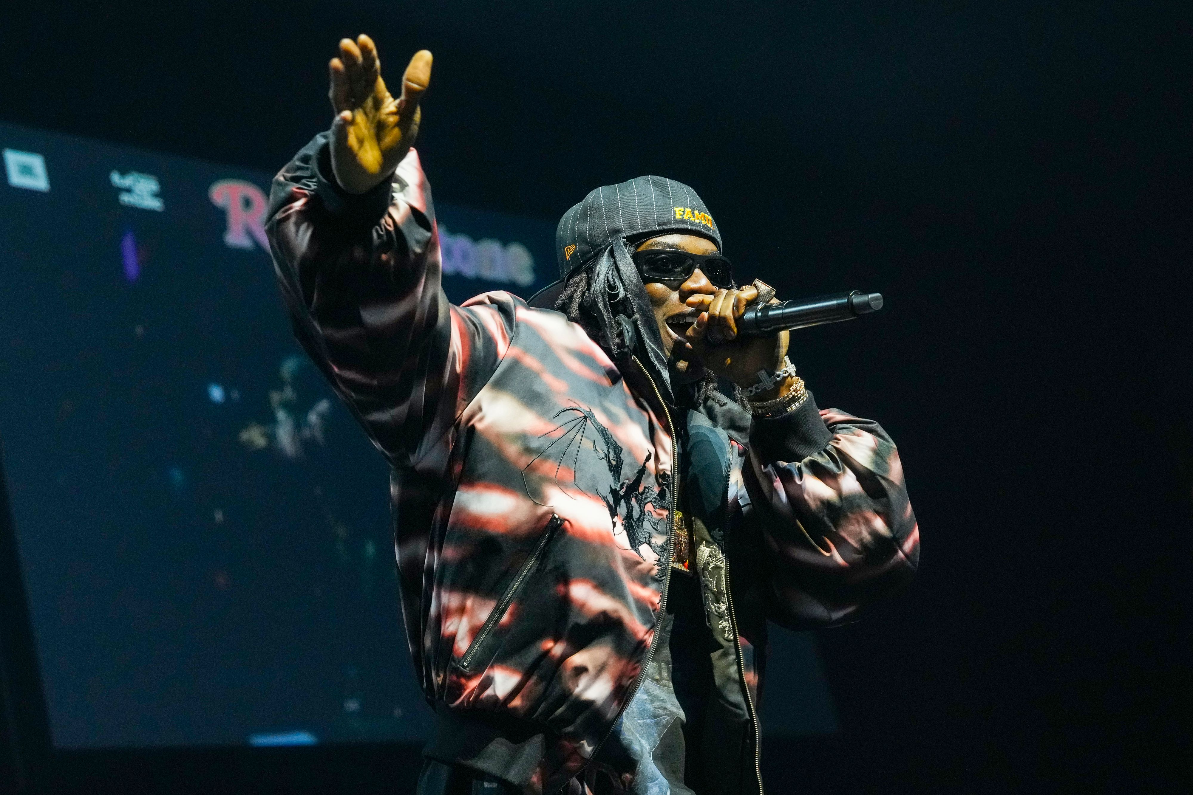 MuRema performs at Rolling Stone Future of Music showcase during SXSW Conference & Festivals at Austin City Limits Live at the Moody Theater on March 14, 2025 in Austin, Texas. 