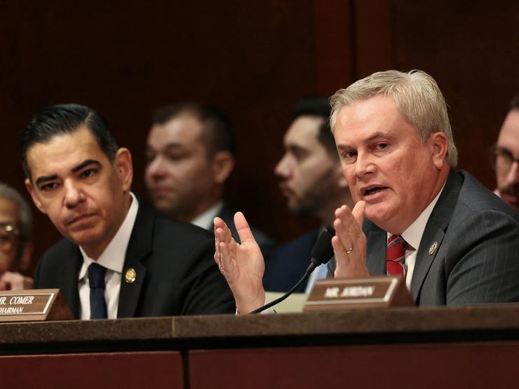 Robert Garcia and James Comer