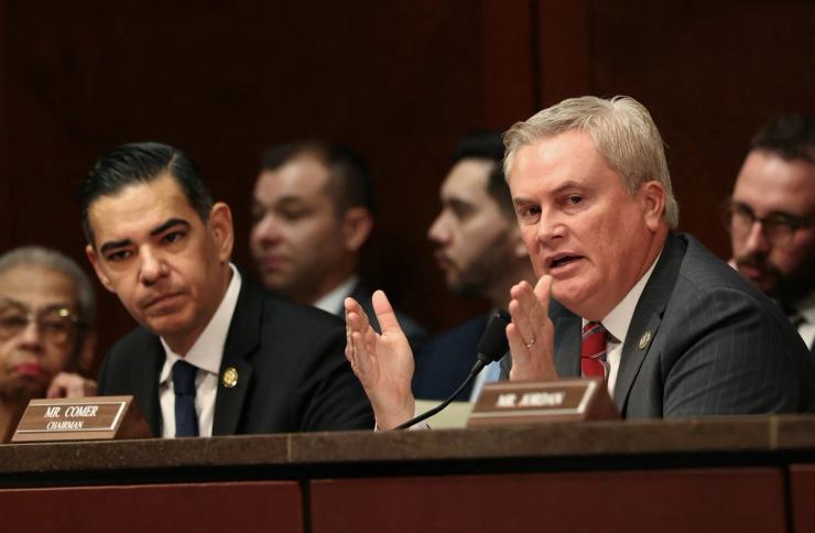 Robert Garcia and James Comer
