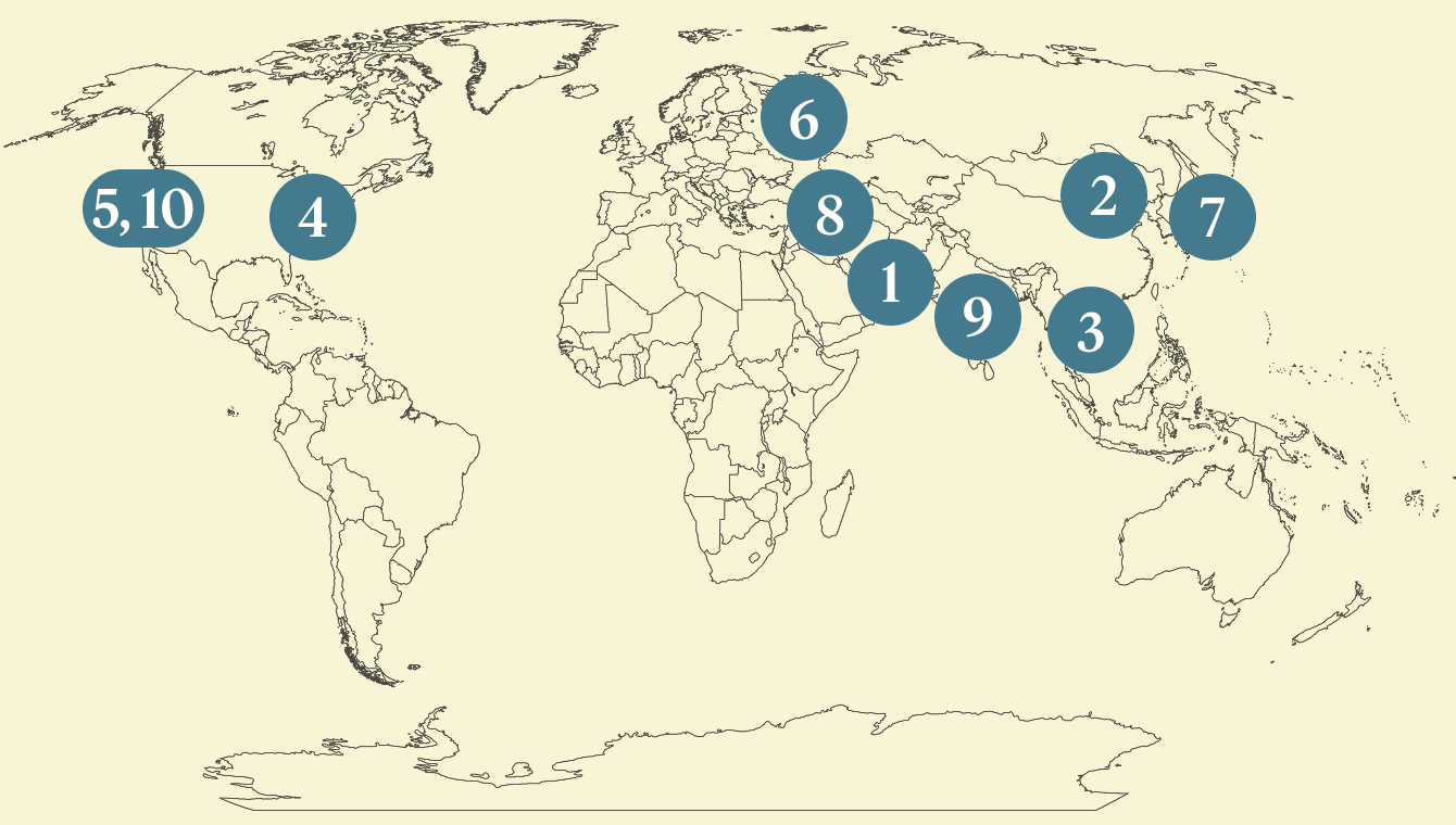 Semafor World Today map graphic