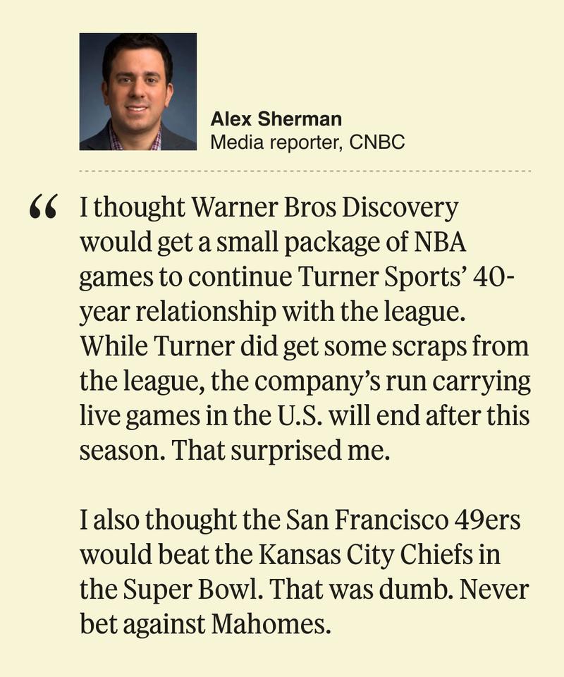 A compilation of quotes of what key media figures say they got wrong.