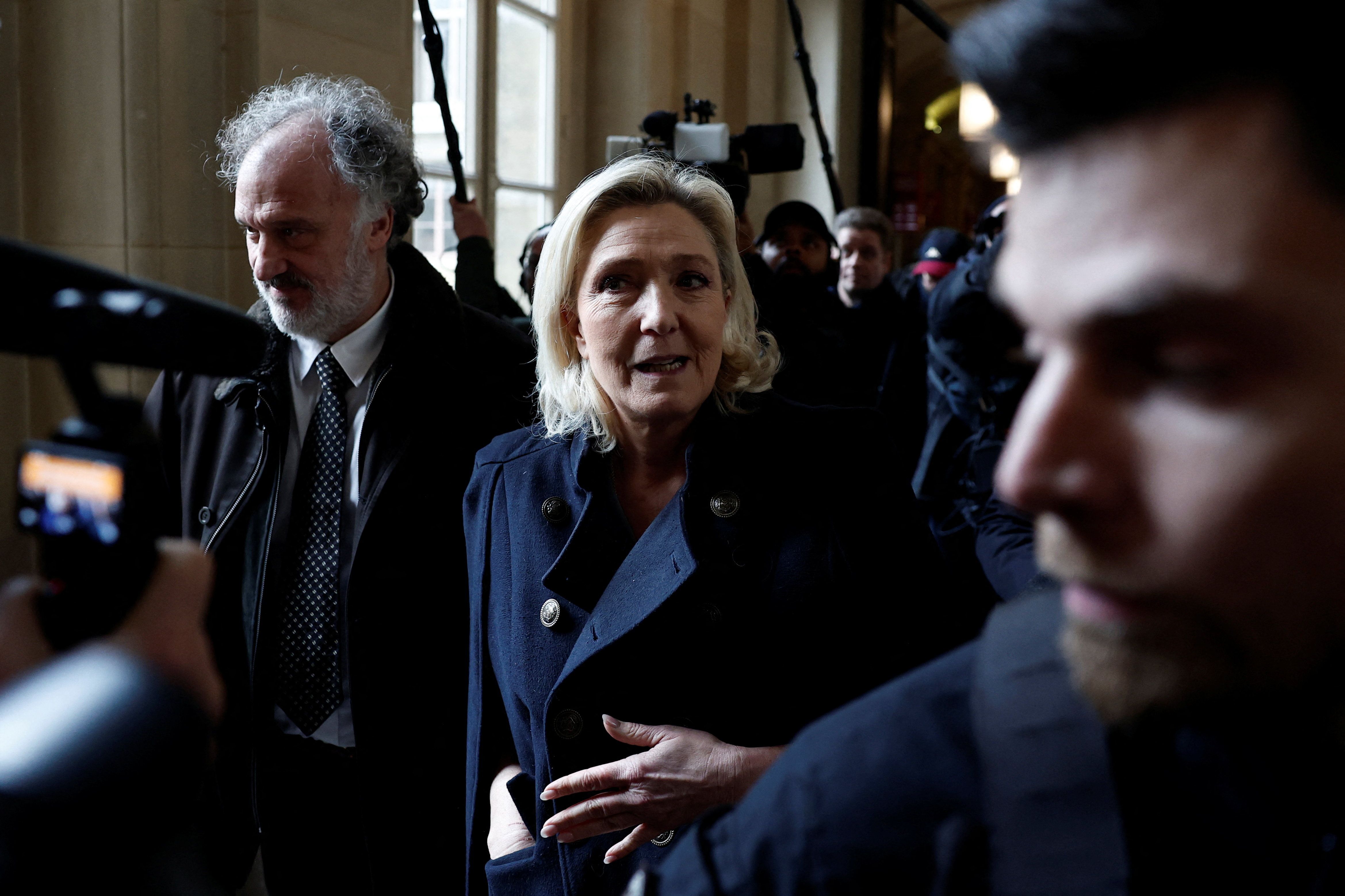 French far-right leader Marine Le Pen