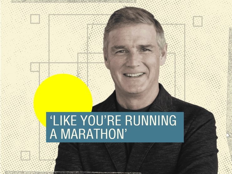 Joe Preston, CEO of New Balance.