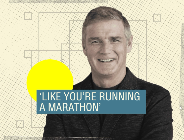 Joe Preston, CEO of New Balance.