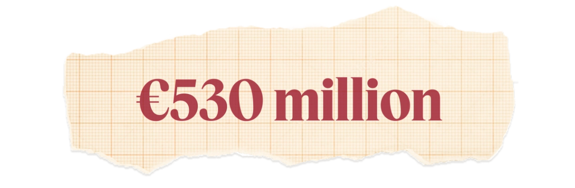 €530 million.