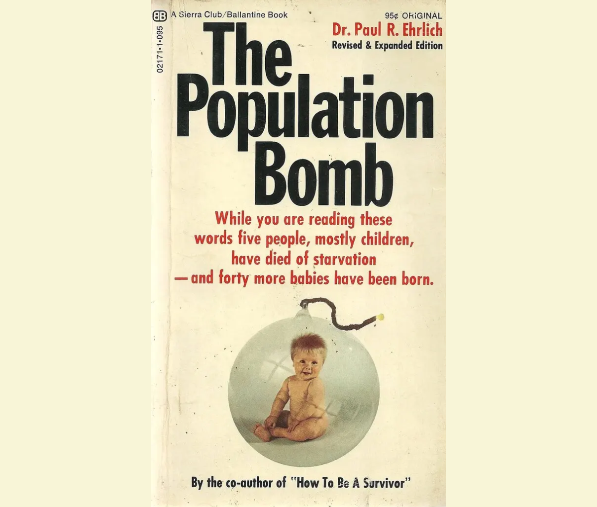 Cover of “The Population Bomb”