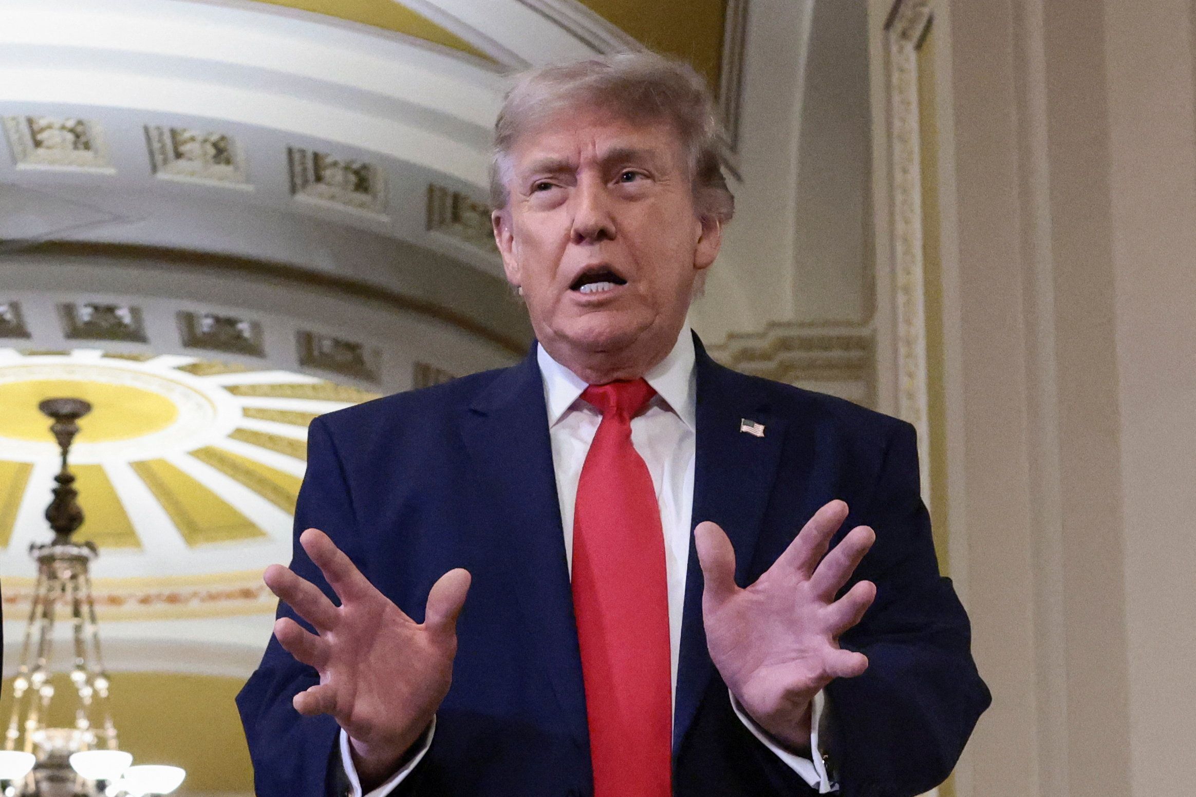 US President Donald Trump
