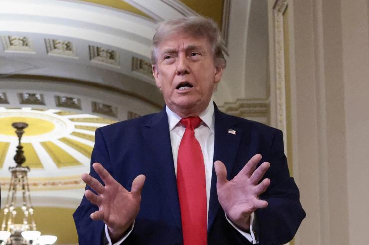 US President Donald Trump