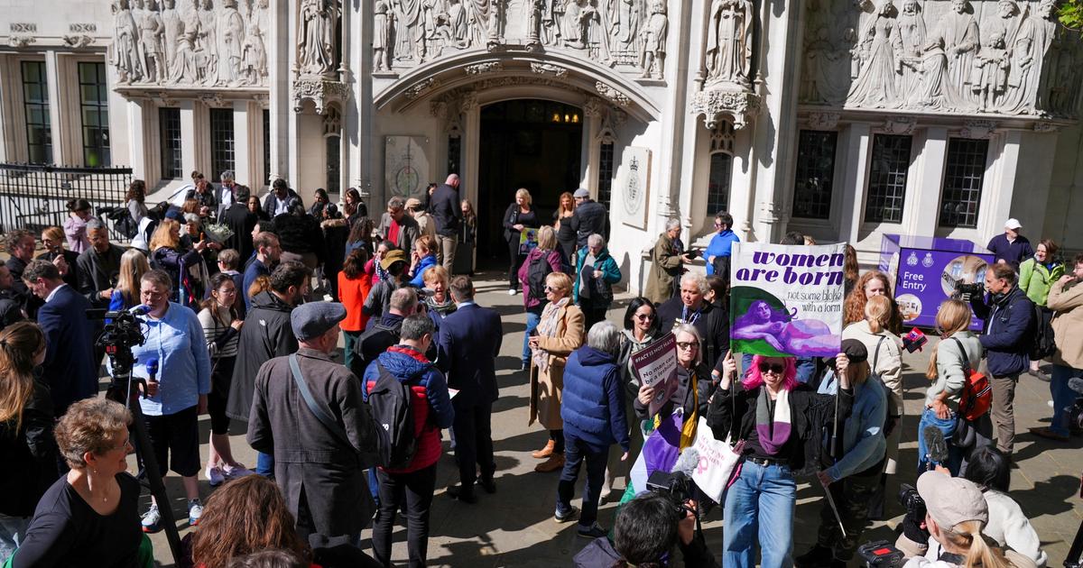 UK court rules equality law defines a woman based on biological sex