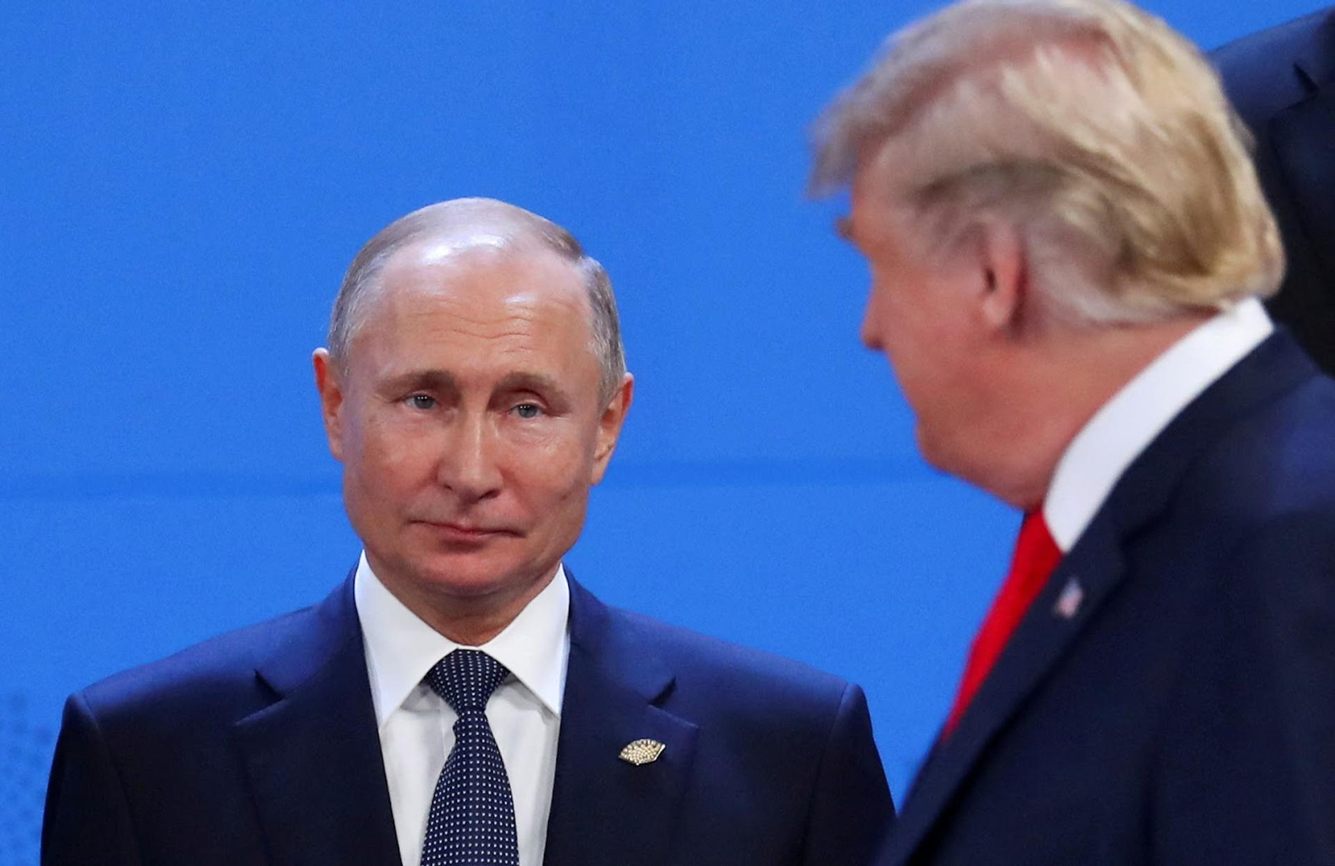 Vladimir Putin and Donald Trump