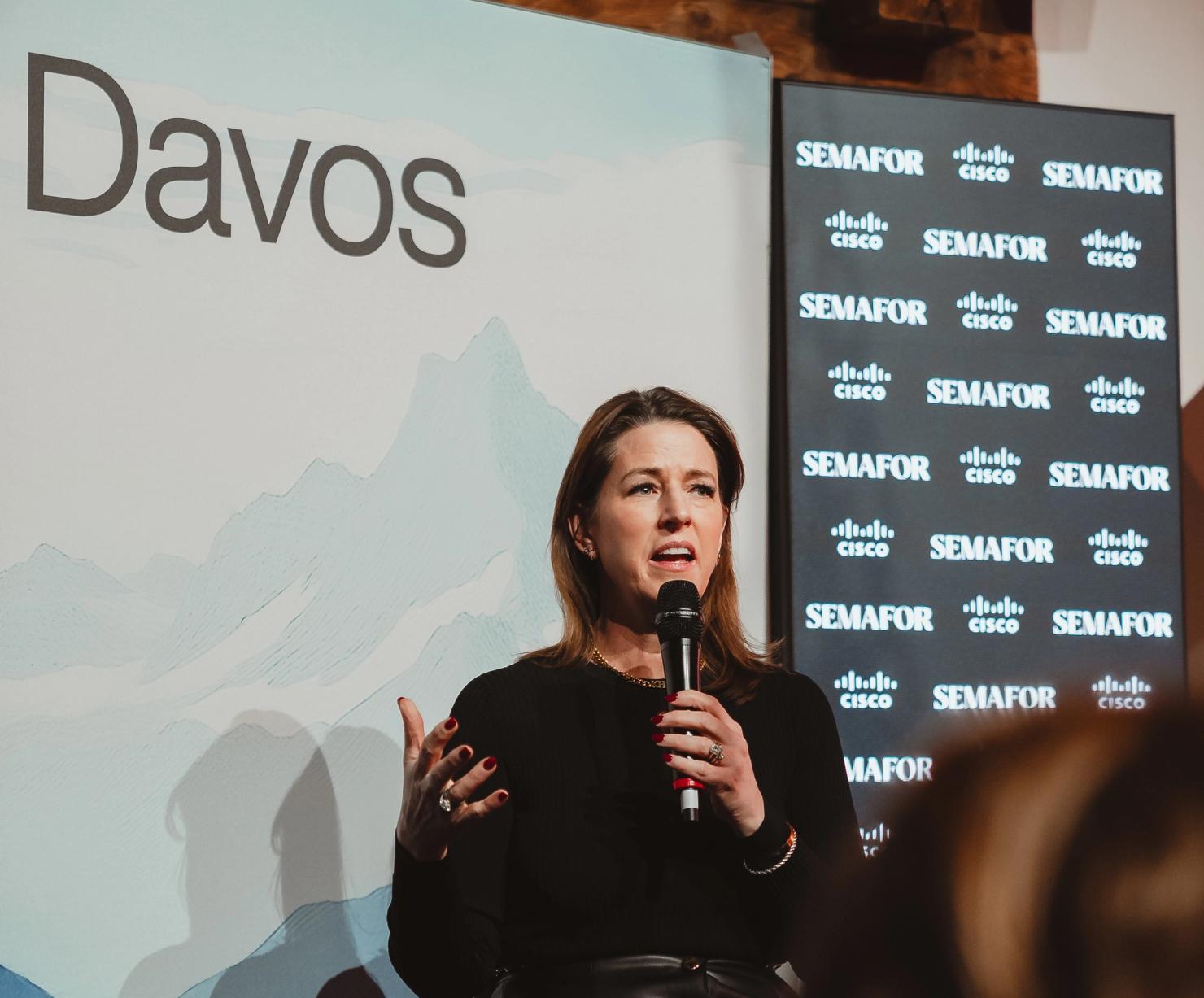 Amazon’s Kara Hurst at a Semafor event in January 2026