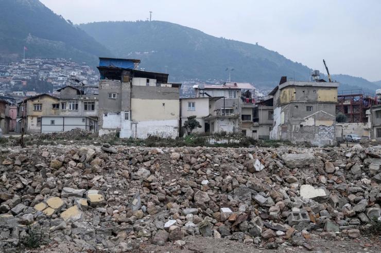 Earthquake damage in Turkey