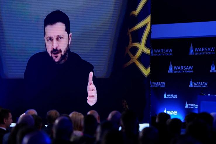Ukrainian President Volodymyr Zelenskyy